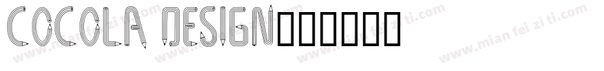 cocola design字体转换